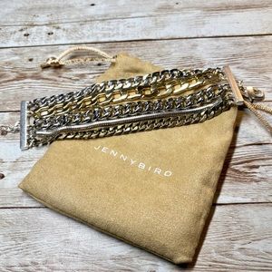 Jenny Bird Mixed Metals Bracelet NWOT